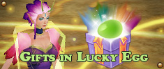 Gifts in Lucky Egg